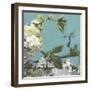 Hummingbird Florals I-Rick Novak-Framed Art Print