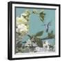 Hummingbird Florals I-Rick Novak-Framed Art Print