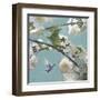 Hummingbird Florals II-Rick Novak-Framed Art Print