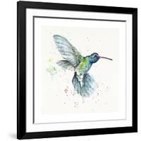 Hummingbird Flurry-Sillier than Sally-Framed Giclee Print