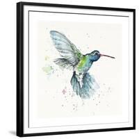 Hummingbird Flurry-Sillier than Sally-Framed Giclee Print