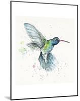 Hummingbird Flurry-Sillier than Sally-Mounted Art Print