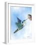 Hummingbird Flutter-Sartoris ART-Framed Giclee Print