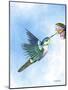 Hummingbird Flutter-Sartoris ART-Mounted Giclee Print