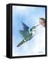 Hummingbird Flutter-Sartoris ART-Framed Stretched Canvas