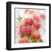 Hummingbird Garden I-null-Framed Art Print