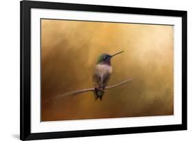 Hummingbird in Autumn-Jai Johnson-Framed Giclee Print