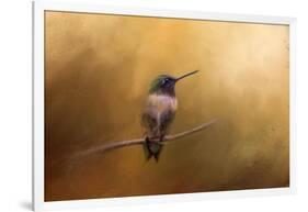 Hummingbird in Autumn-Jai Johnson-Framed Giclee Print