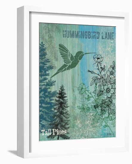 Hummingbird Lane-Bee Sturgis-Framed Art Print