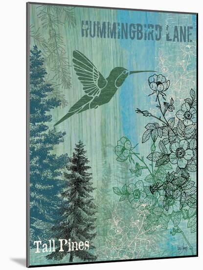 Hummingbird Lane-Bee Sturgis-Mounted Art Print
