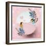 Hummingbird Love-The Font Diva-Framed Giclee Print