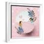 Hummingbird Love-The Font Diva-Framed Giclee Print