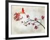 Hummingbird of Paradise Sunset-Tina Lavoie-Framed Giclee Print