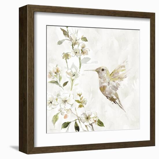 Hummingbird Song II-Carol Robinson-Framed Art Print