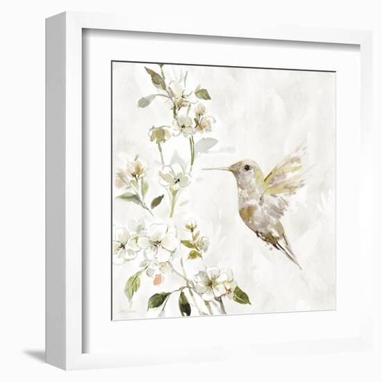 Hummingbird Song II-Carol Robinson-Framed Art Print