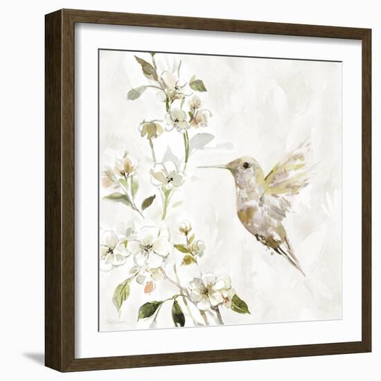 Hummingbird Song II-Carol Robinson-Framed Art Print