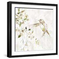 Hummingbird Song IV-Carol Robinson-Framed Art Print