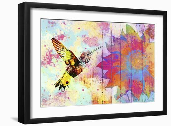 Hummingbird XVIII-Fernando Palma-Framed Premium Giclee Print