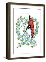 Hummingbird-Danny Dennis-Framed Art Print