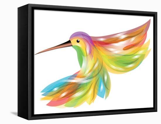 Hummingbird-Arkela-Framed Stretched Canvas