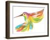 Hummingbird-Arkela-Framed Art Print