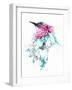 Hummingbird-Alexis Marcou-Framed Art Print