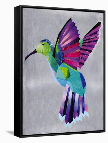 hummingbird-Artpoptart-Framed Stretched Canvas