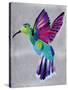 hummingbird-Artpoptart-Stretched Canvas