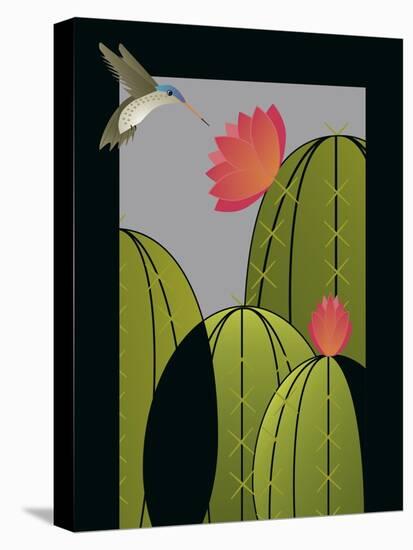 Hummingbird-Marie Sansone-Stretched Canvas