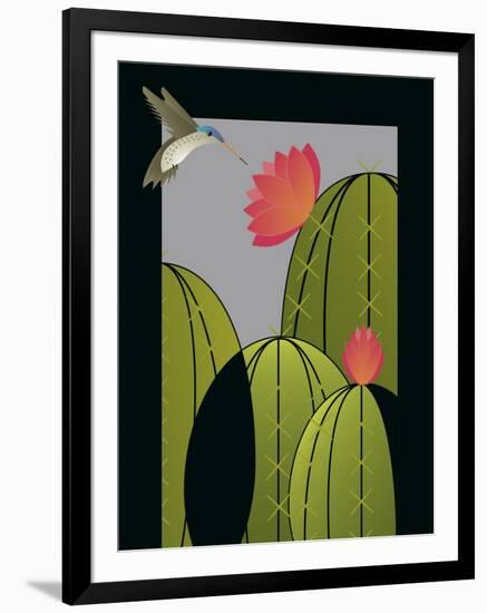 Hummingbird-Marie Sansone-Framed Premium Giclee Print