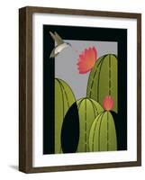 Hummingbird-Marie Sansone-Framed Giclee Print