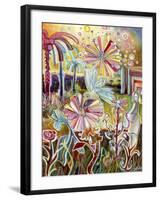 Hummingbird-Josh Byer-Framed Giclee Print