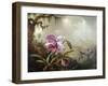 Hummingbirds and Orchids-Martin Johnson Heade-Framed Giclee Print