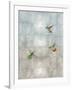 Hummingbirds II-Tina Blakely-Framed Art Print