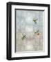 Hummingbirds II-Tina Blakely-Framed Art Print