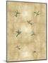 Hummingbirds on Gold III-Tina Blakely-Mounted Art Print