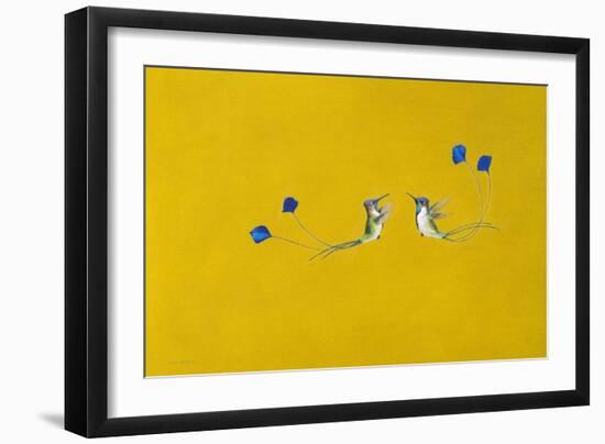 Hummingbirds-Tim Hayward-Framed Giclee Print