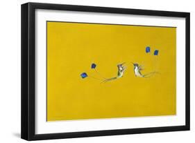 Hummingbirds-Tim Hayward-Framed Giclee Print