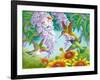 Hummingbirds-Olga Kovaleva-Framed Giclee Print