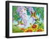 Hummingbirds-Olga Kovaleva-Framed Giclee Print