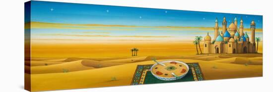 Hummus on the sands, 1992-Larry Smart-Stretched Canvas