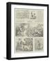 Humorous Art at the Royal Naval Exhibition-Thomas Rowlandson-Framed Giclee Print