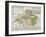 Humorous Diplomatic Atlas of Europe and Asia, Tokyo, Japan, 1904-null-Framed Giclee Print