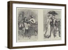 Humours of the Elections-Francis S. Walker-Framed Giclee Print