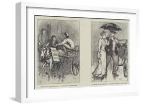 Humours of the Elections-Francis S. Walker-Framed Giclee Print