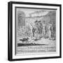 Humours of the Fleet Prison, 1749-null-Framed Giclee Print