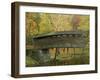 Humpback Covered Bridge, Covington, Virginia, USA-Charles Gurche-Framed Premium Photographic Print