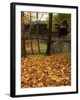 Humpback Covered Bridge, Covington, Virginia, USA-Charles Gurche-Framed Photographic Print