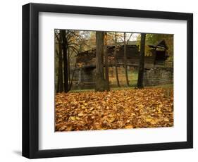 Humpback Covered Bridge, Covington, Virginia, USA-Charles Gurche-Framed Photographic Print