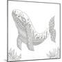 Humpback From The Deep-Pam Varacek-Mounted Art Print